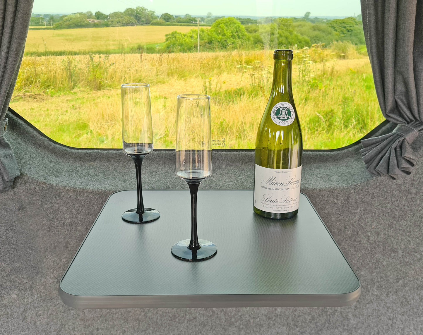 Campervan Fold Down Table With Hinges 400mm X 400mm