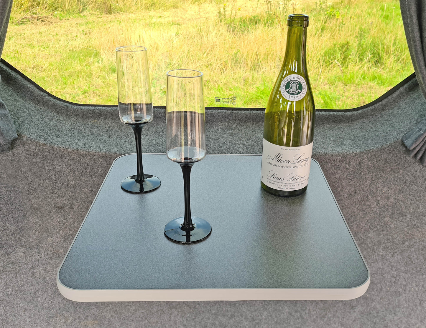 Campervan Fold Down Table With Hinges 400mm X 400mm